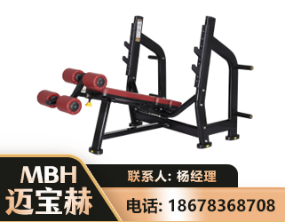白山豪华下斜卧推架